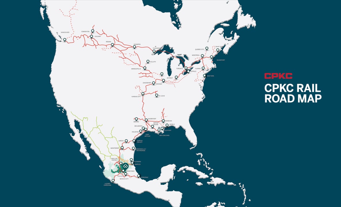 seaports and borders map mexico